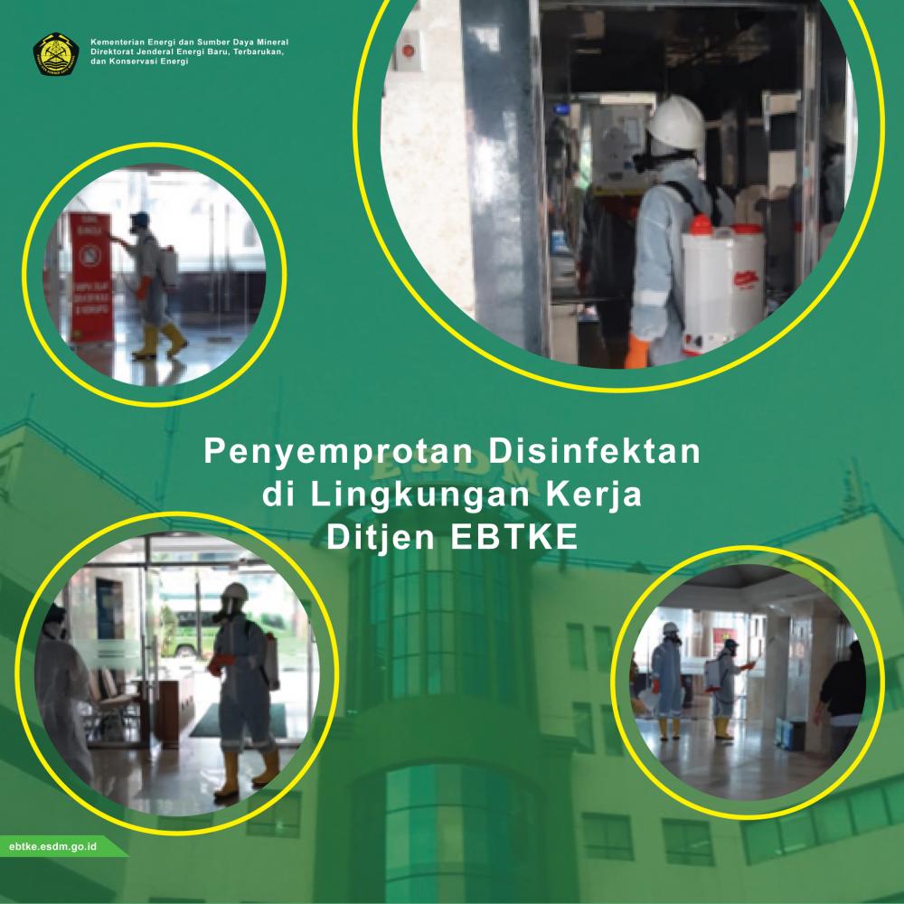 Ditjen EBTKE Terus Lakukan Upaya Pencegahan Penyebaran COVID-19