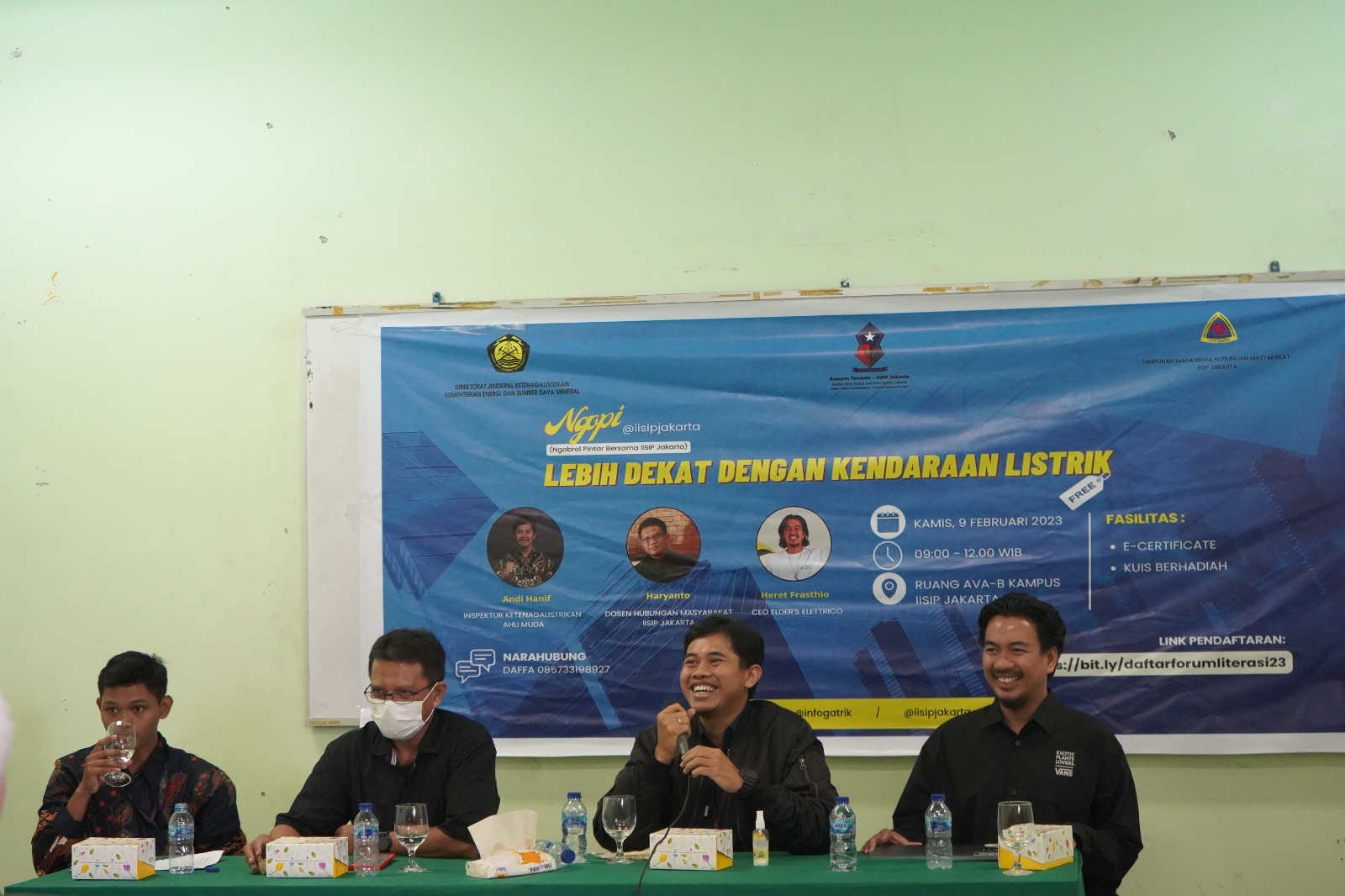 Ditjen Gatrik dan IISIP Jakarta Diskusikan Komunikasi Publik Kendaraan Listrik