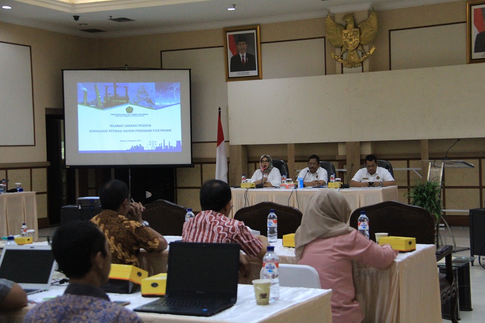 Ditjen Gatrik Sosialisasikan Aplikasi Sistem Perizinan Elektronik