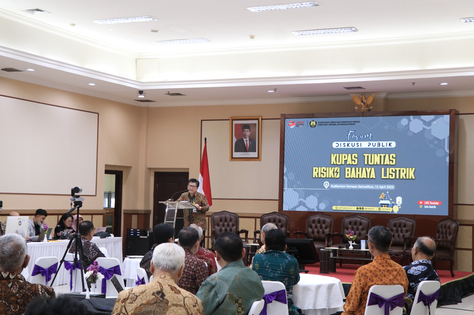 Ditjen Ketenagalistrikan Sosialisasikan Pencegahan Risiko Bahaya Listrik