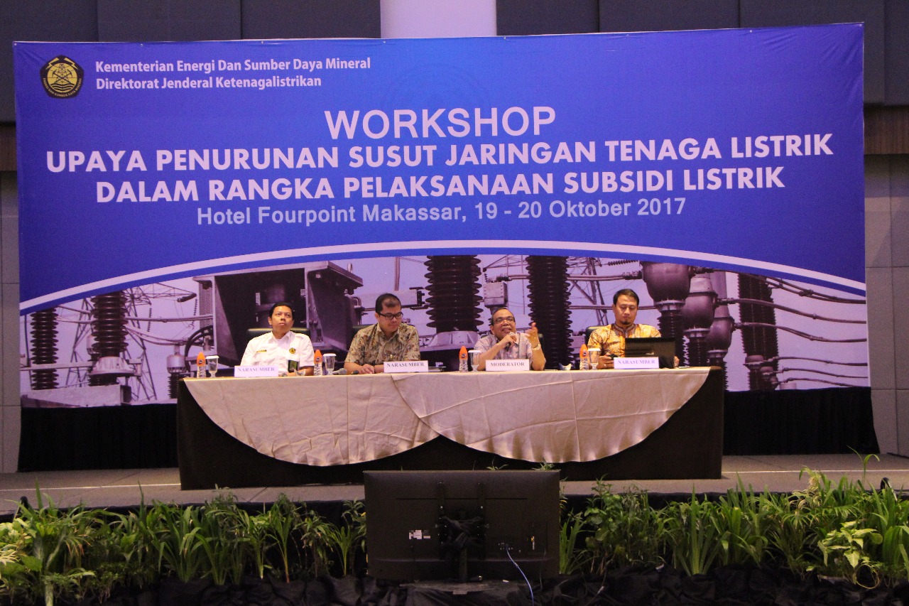 Dorong Efisiensi Penyediaan Tenaga Listrik, Ditjen Gatrik Gelar Workshop Upaya Penurunan Susut Jaringan