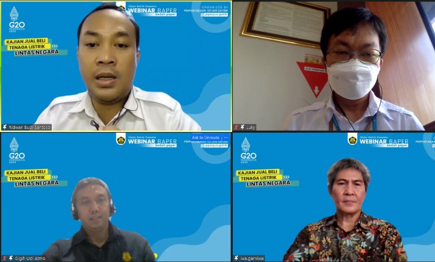 Dorong Partisipasi Publik, Ditjen Gatrik Gelar Bedah Paper Kajian Jual Beli Tenaga Listrik Lintas Negara