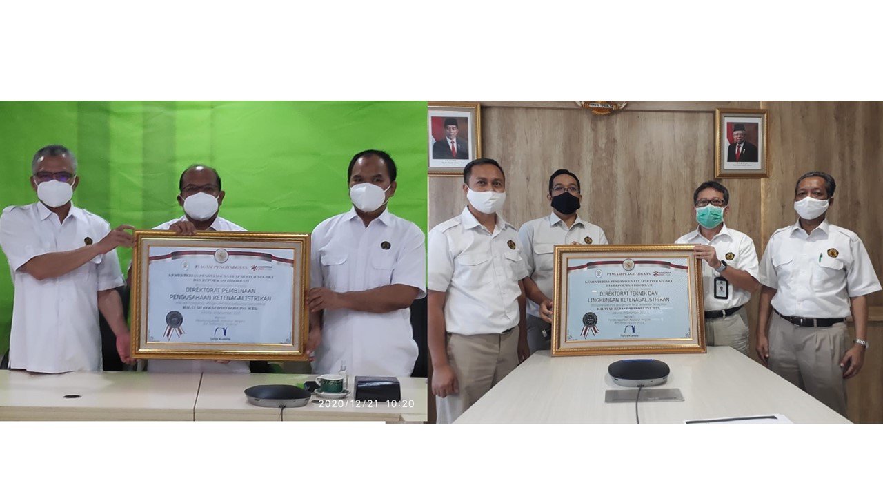 Dua Direktorat di Ditjen Gatrik Raih Predikat WBK