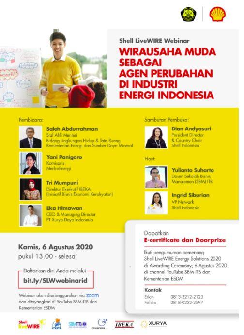 Enterpreneur Muda Sektor Energi Jadi Harapan Inovasi Masa Depan