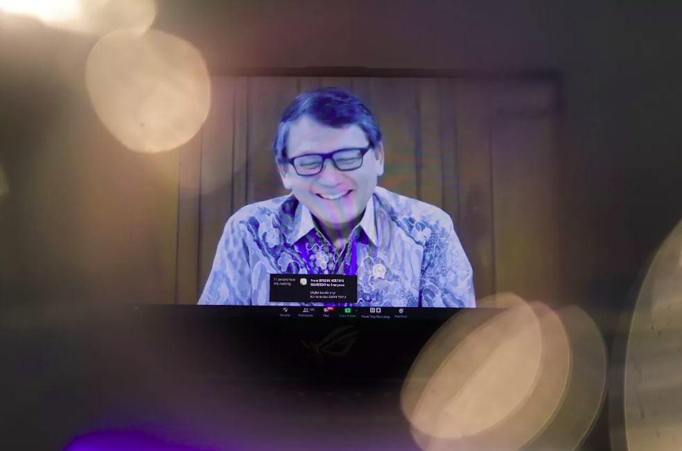 Gelar Halalbihalal Virtual, Menteri Arifin Tekankan Kerja Efektif dan Produktif