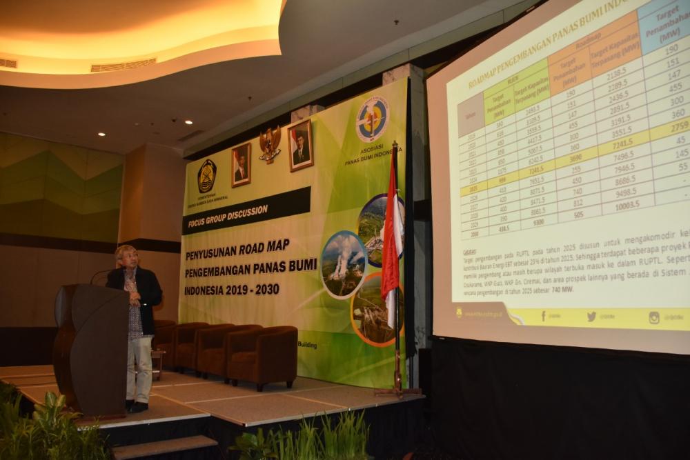 Gelaran Diskusi Penyusunan Buku Road Map Pengembangan Panas Bumi Indonesia 2019 – 2030