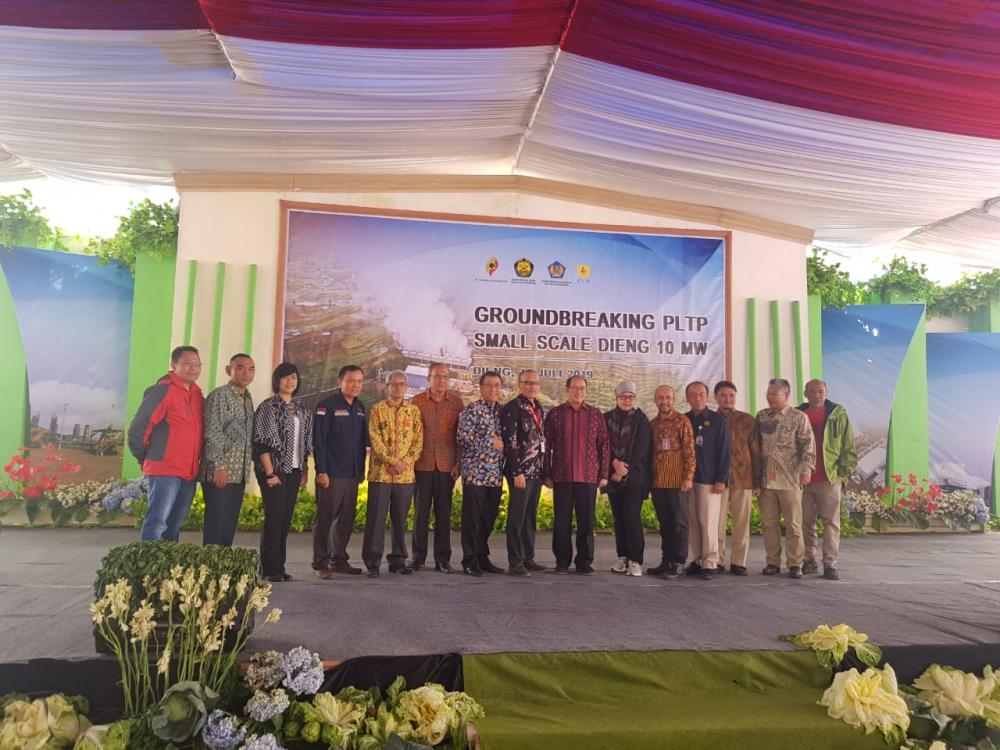 Geodipa Mulai Proyek PLTP Small Scale Dieng, Siap Pasok Listrik 130 MW