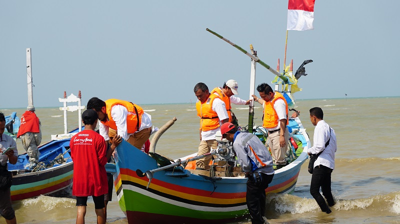 Giliran 566 Nelayan Tuban Kebagian Konkit Gratis