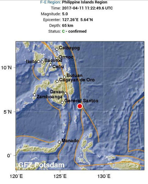 Hari Ini Dua Gempa Guncang Kepulauan Talaud, Sulawesi Utara