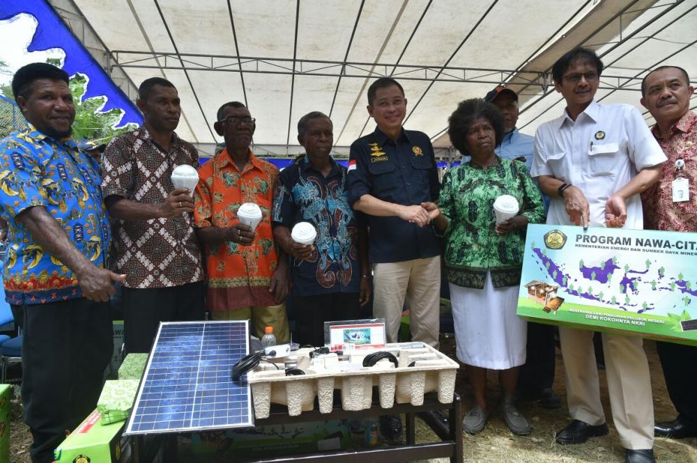 Ini Daftar Desa yang Terima LTSHE di Kabupaten Tambrauw