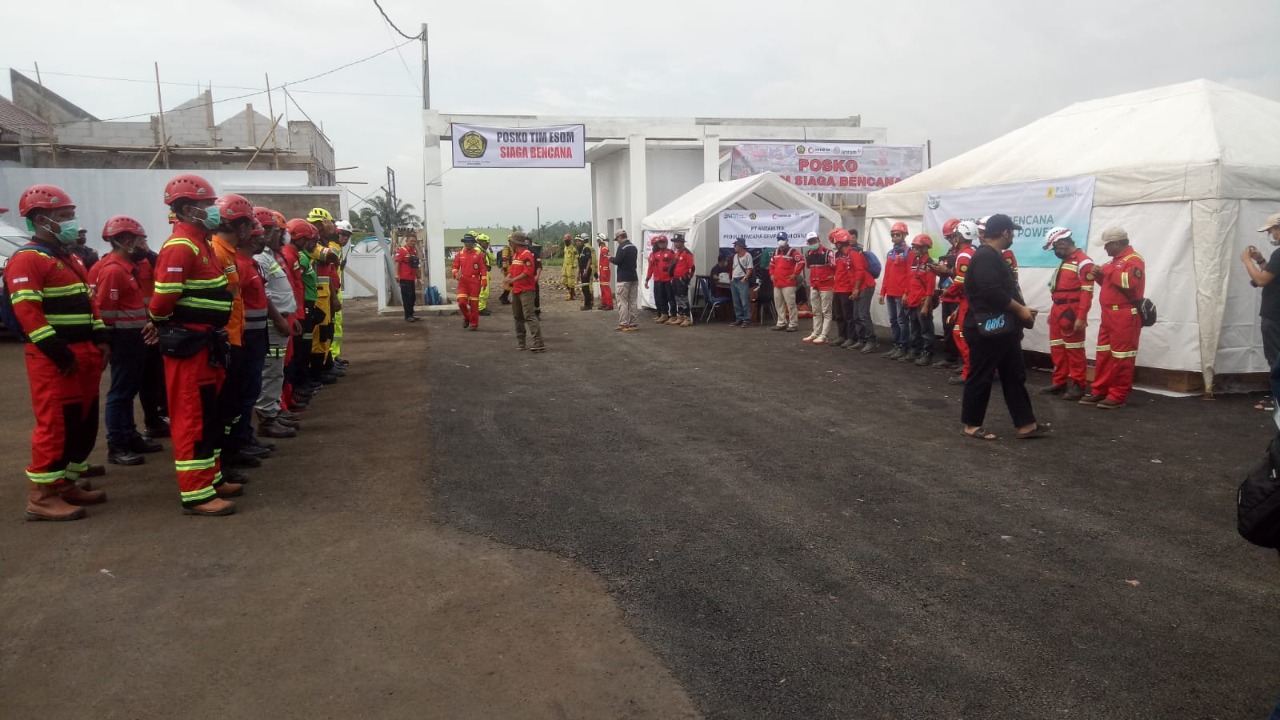 Inspektur Ketenagalistrikan Terjun Ke Lokasi Terdampak Gempa Bumi Cianjur