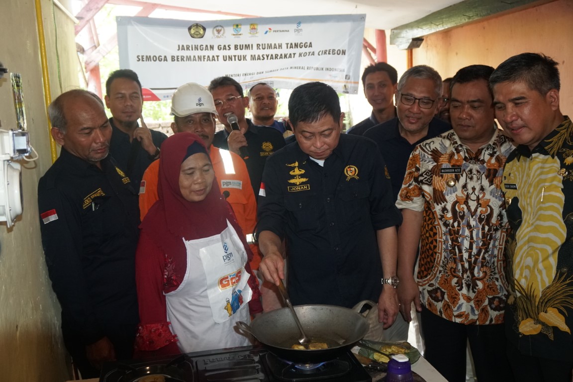 Jargas Kota Cirebon Rampung, 3.503 SR Siap Dialiri Gas Bumi Murah