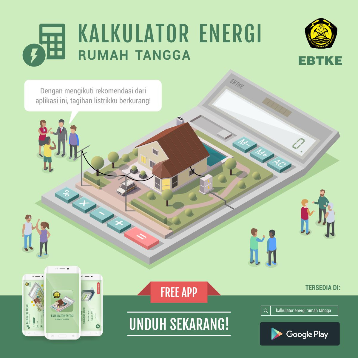 Kalkulator Energi, Aplikasi Untuk Berhemat Energi
