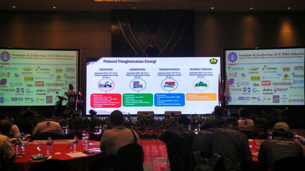 Kejar Efisiensi Energi Bangunan Gedung Jakarta, Direktur Konservasi Energi Himbau Para Chief Engineer