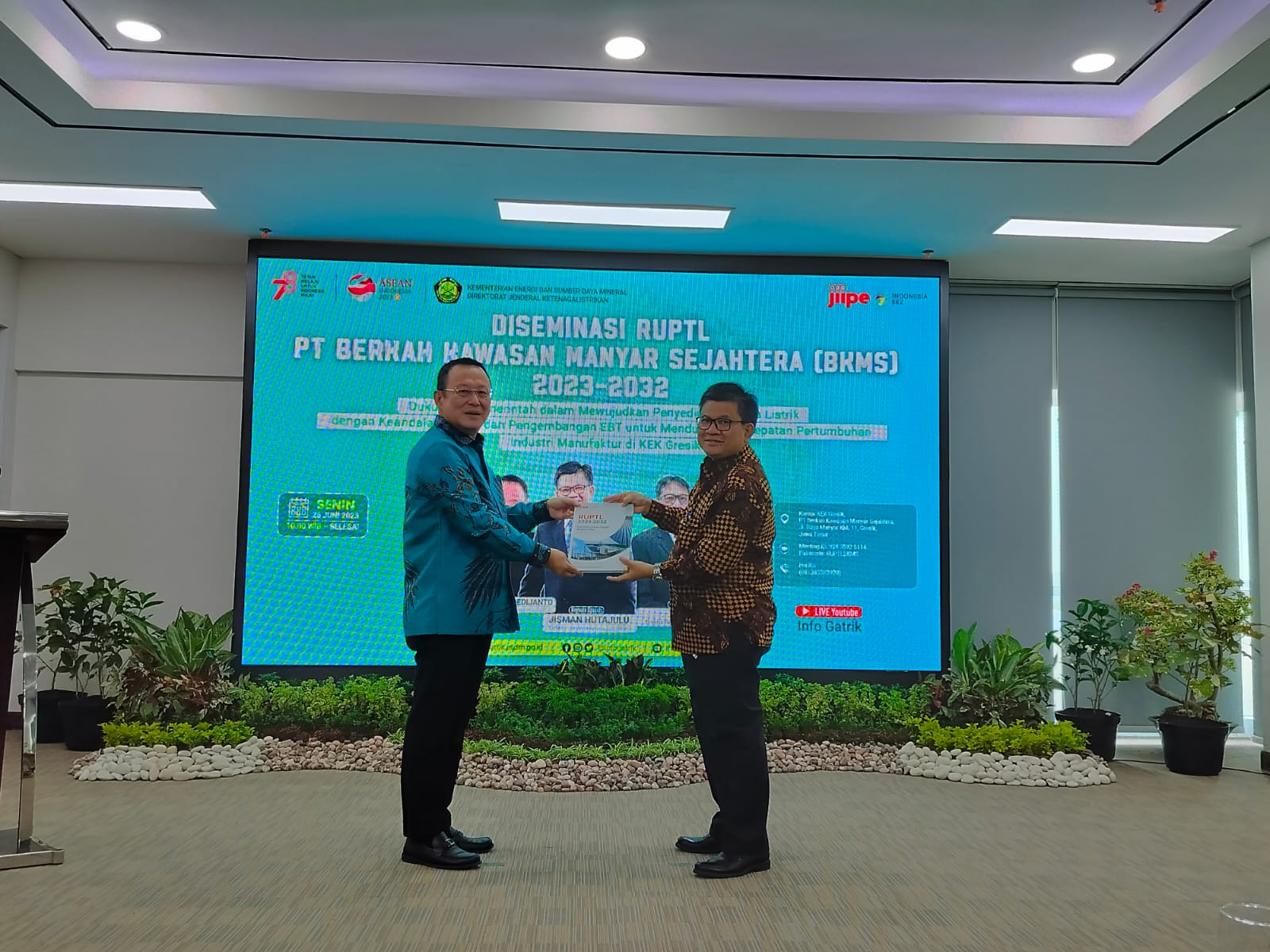 Kementerian ESDM Dukung Keandalan Listrik KEK Gresik Melalui Pengesahan RUPTL PT BKMS