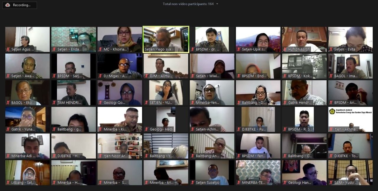 Kementerian ESDM Tetapkan Sistem Kerja ASN Dalam Tatanan Normal Baru