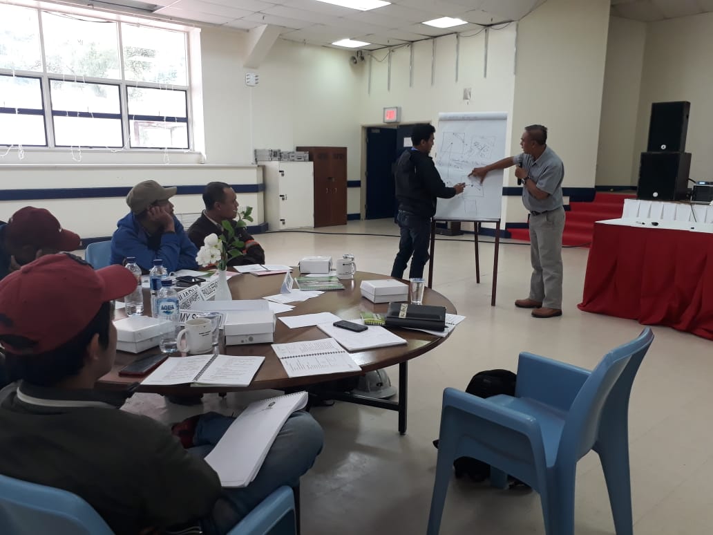 Kepedulian PPSDM Geominerba dan Freeport pada Kompetensi Juru Ukur Tambang