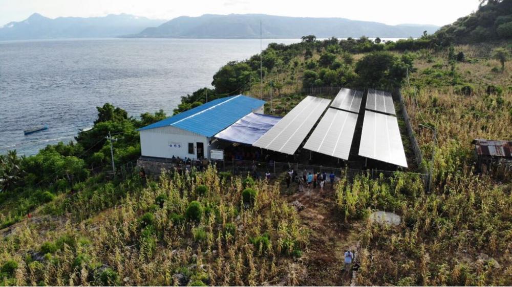 Kini Masyarakat Pulau Buaya Nikmati Listrik Tenaga Surya