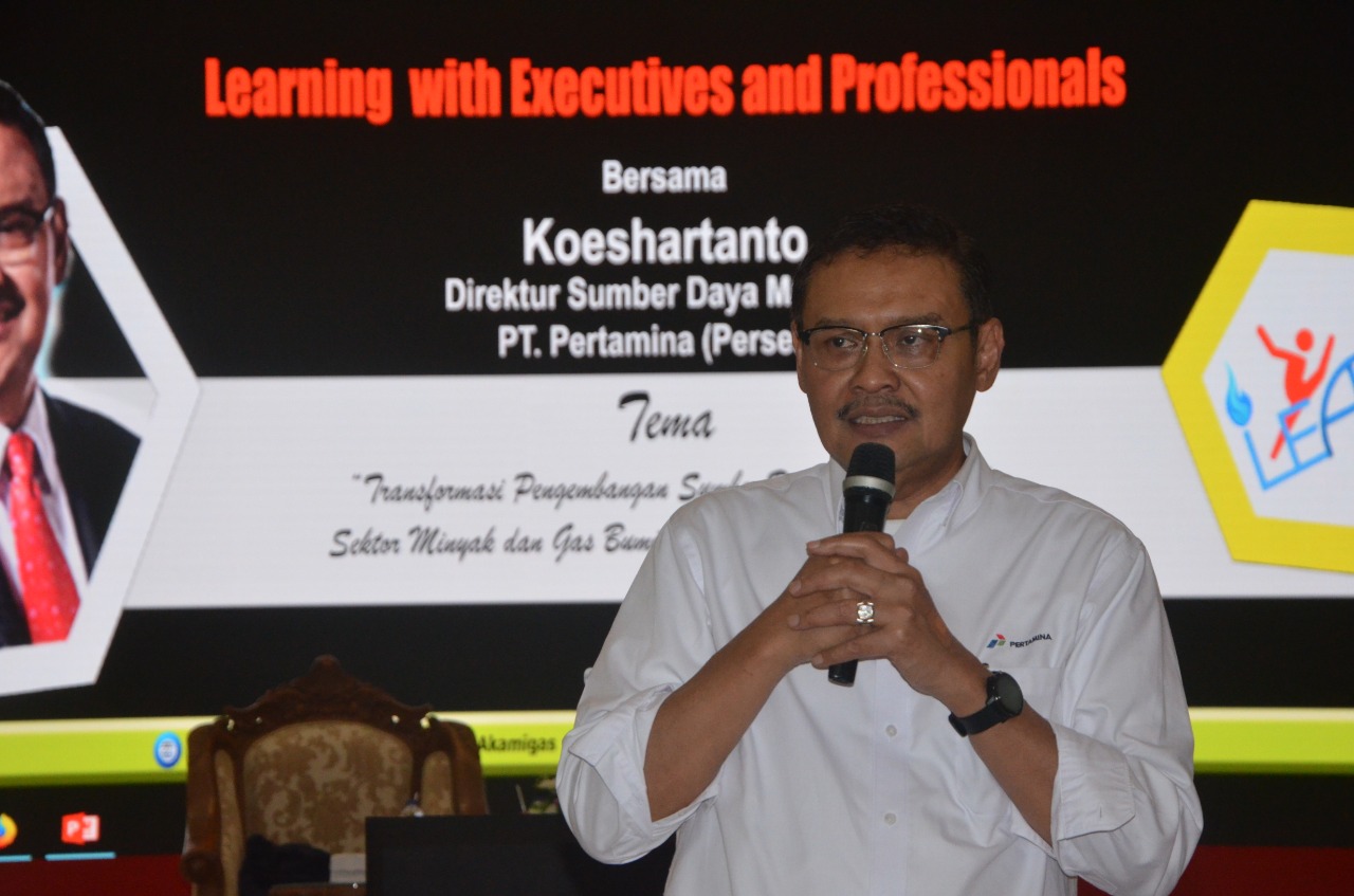Koeshartanto (Direktur Sumber Daya Manusia PT. Pertamina (Persero), “PEM Akamigas…..Are You Ready…!!!”