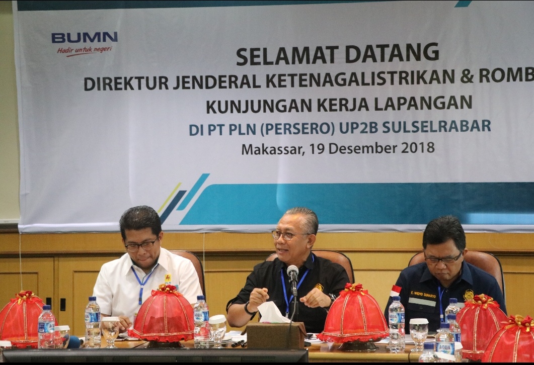 Kondisi Kelistrikan Sulawesi Selatan, Tenggara dan Barat Dipastikan Aman Menjelang Natal dan Tahun Baru