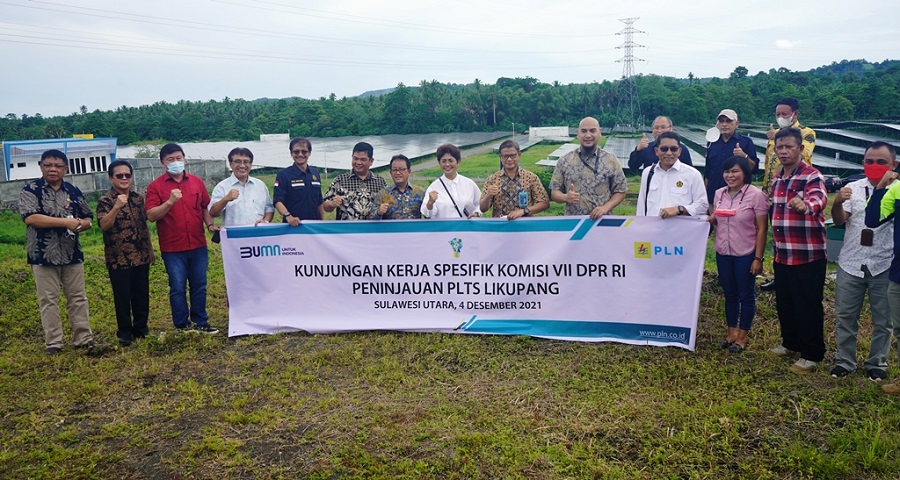 Kunjungi PLTS Likupang, Komisi VII DPR RI Soroti Pengembangan EBT yang Andal dan Mandiri