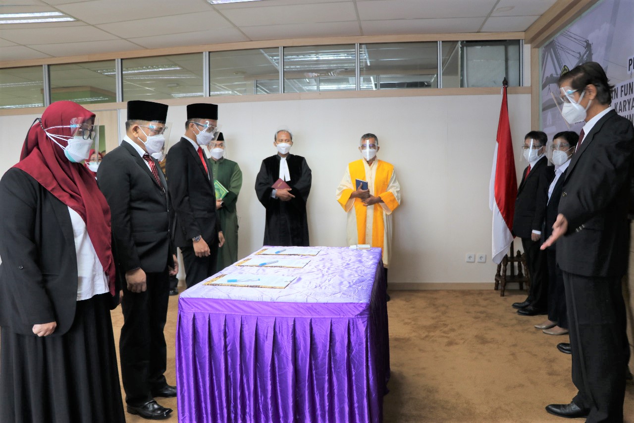 Lantik Pejabat Fungsional, Dirjen Gatrik: Berikan Pelayanan Terbaik untuk Masyarakat