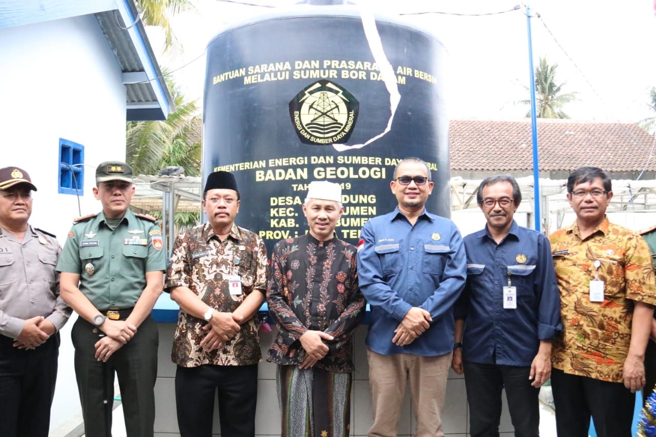 Masyarakat Kebumen Dapat Bantuan Tiga Sumur Bor Air Bersih