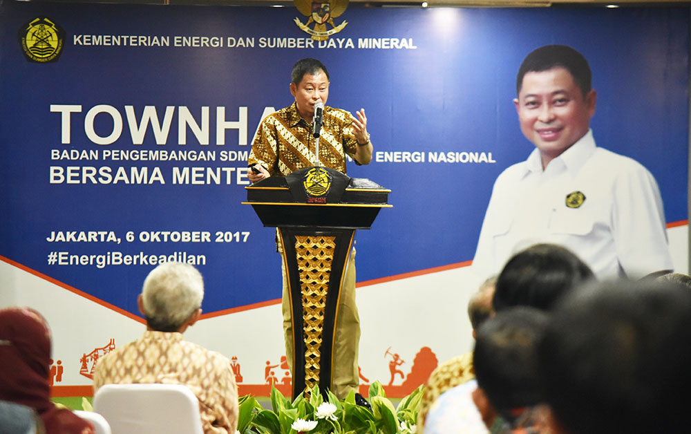 Menteri ESDM : 
