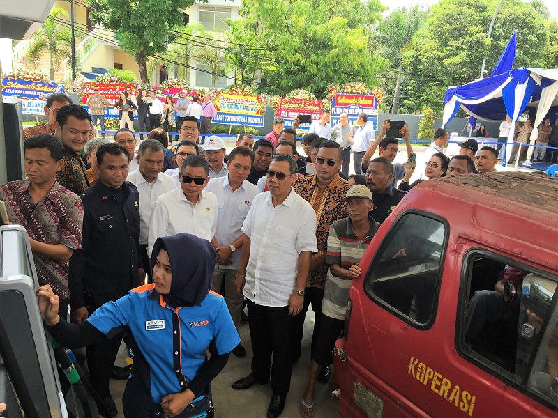 Menteri ESDM Resmikan SPBU Vivo, Berikan Pilihan Bagi Masyarakat