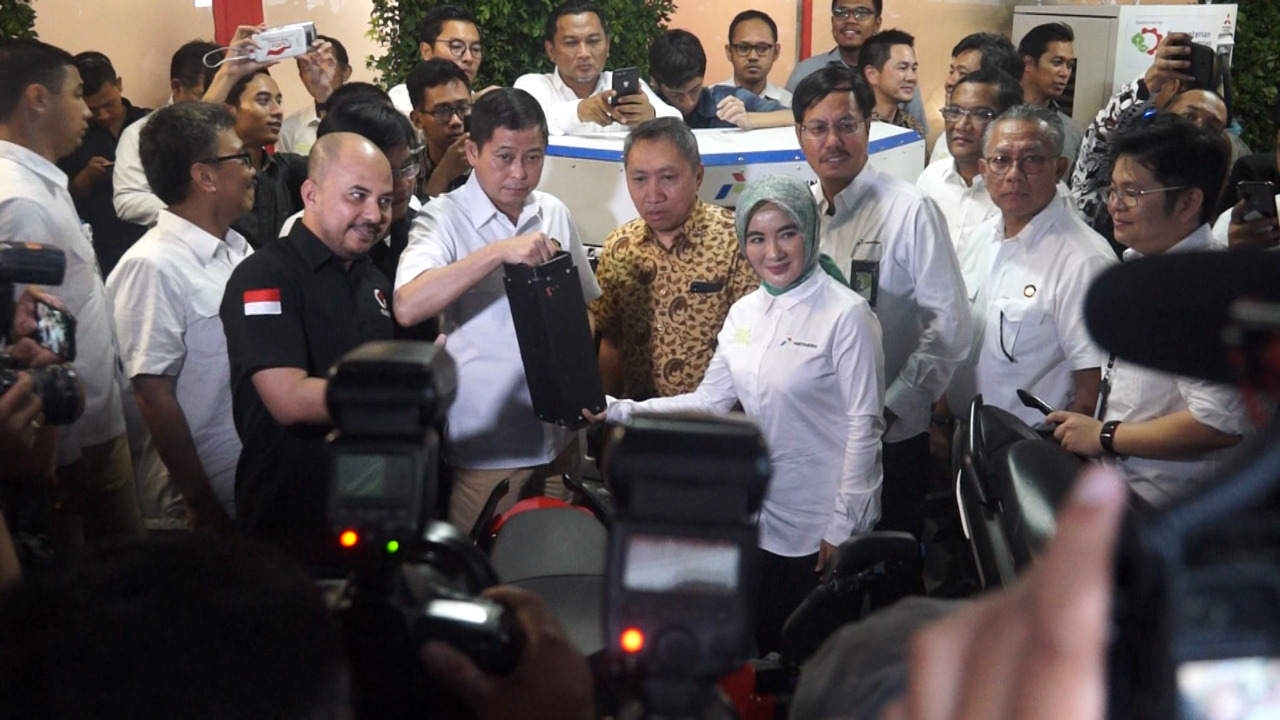 Menteri ESDM Resmikan SPLU Pertama Pertamina