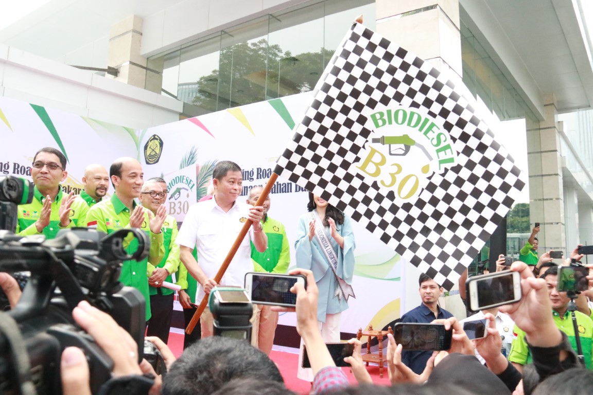 Menteri Jonan Launching Road Test B30