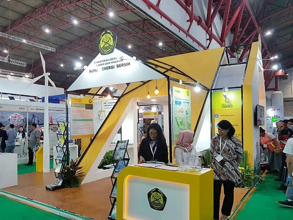 Partisipasi Ditjen Gatrik di Pameran Indonesia Infrastructure Week 2018