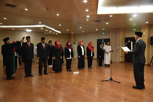 Pelantikan Pejabat Fungsional di Lingkungan BPSDM ESDM 