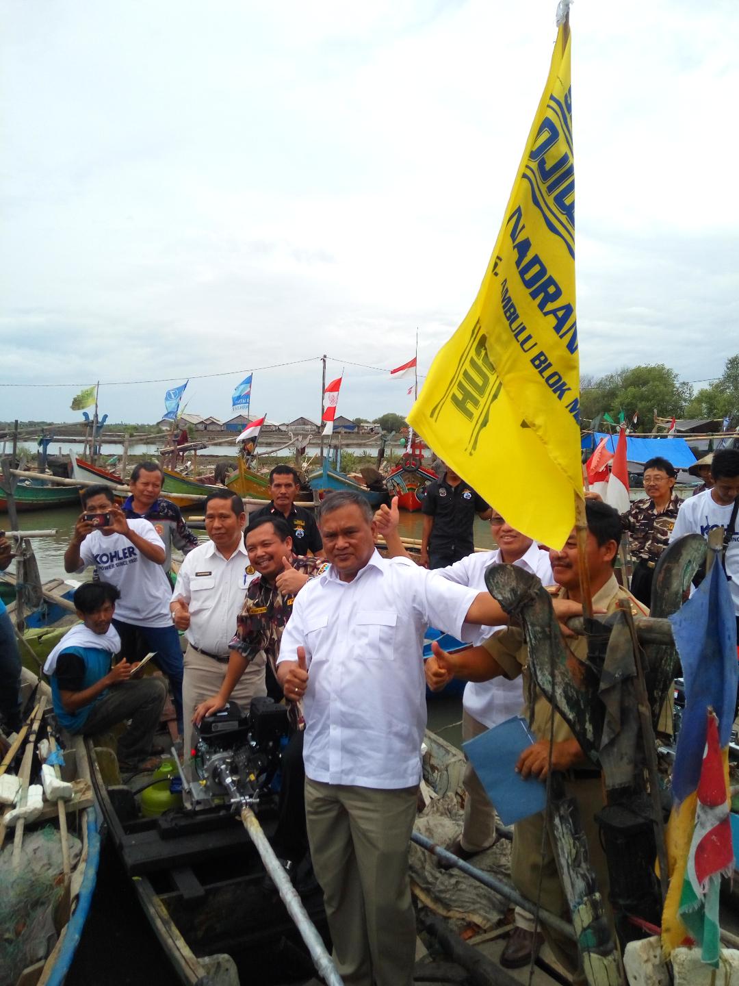 Pembagian Konkit Untuk Nelayan Tahun 2017 Berakhir di Cirebon
