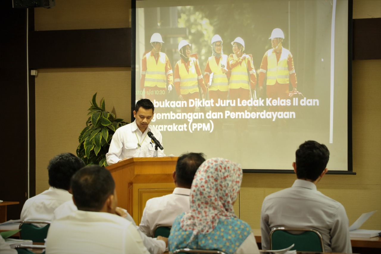 PEMBUKAAN DIKLAT JURU LEDAK KELAS II DAN DIKLAT PPM