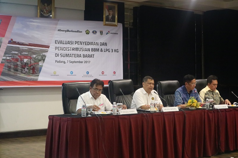 Pemerintah Evaluasi Penyediaan dan Pendistribusian LPG 3 Kg di Sumatera Barat
