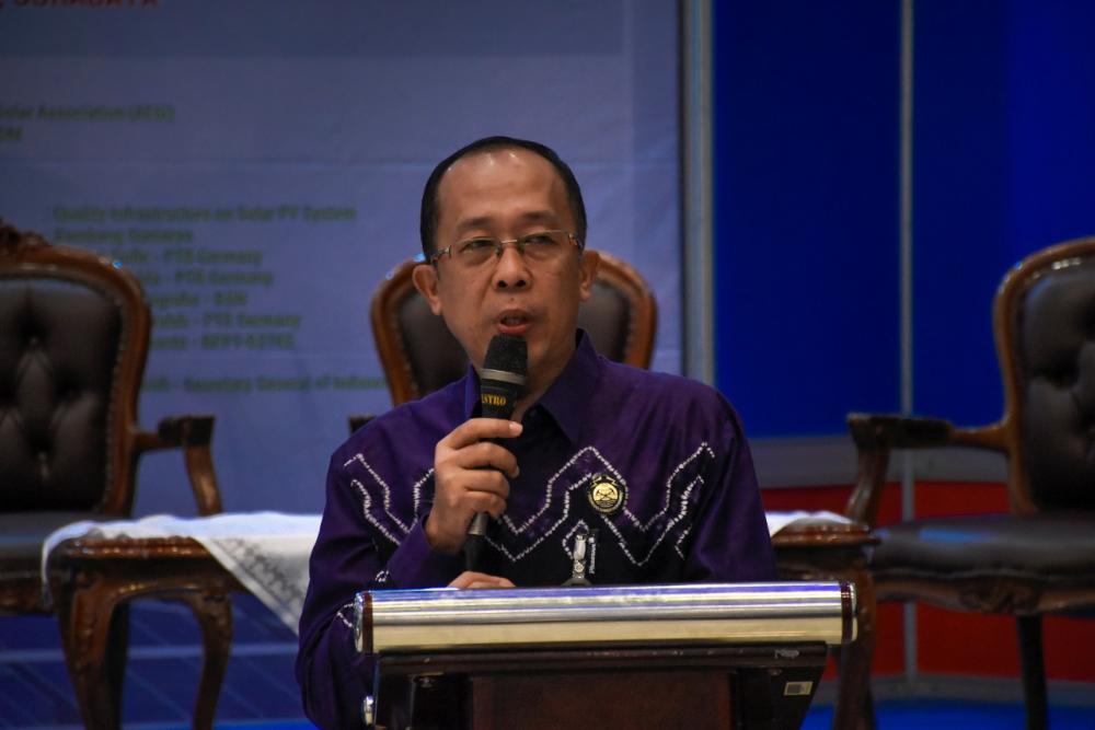 Pemerintah Harapkan Dukungan Penuh Stakeholder EBTKE Untuk Akselerasi Pengembangan Energi Surya