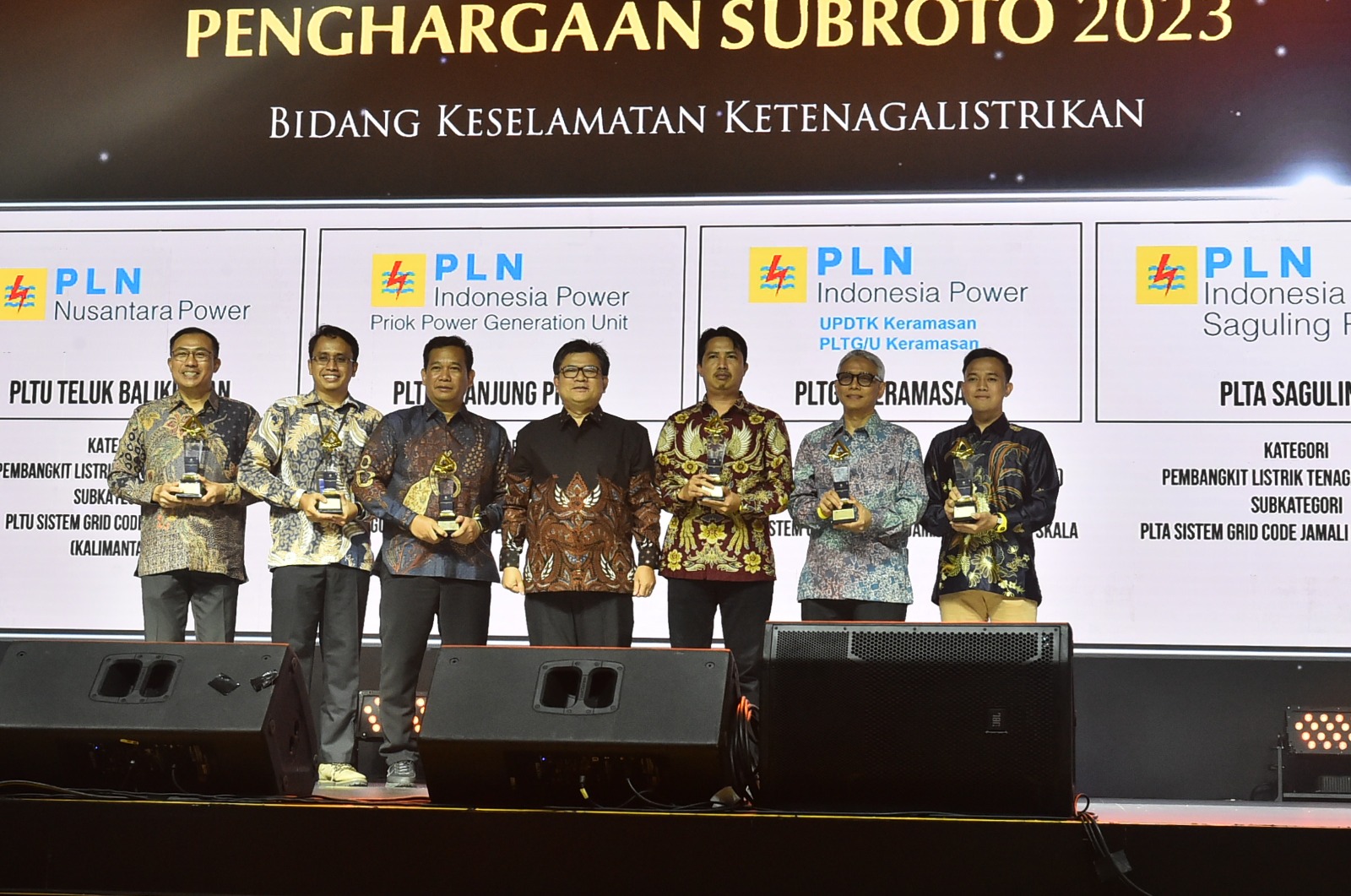 Penghargaan Subroto 2023, 6 Pembangkit Listrik Terima Penghargaan Bidang Keselamatan Ketenagalistrikan