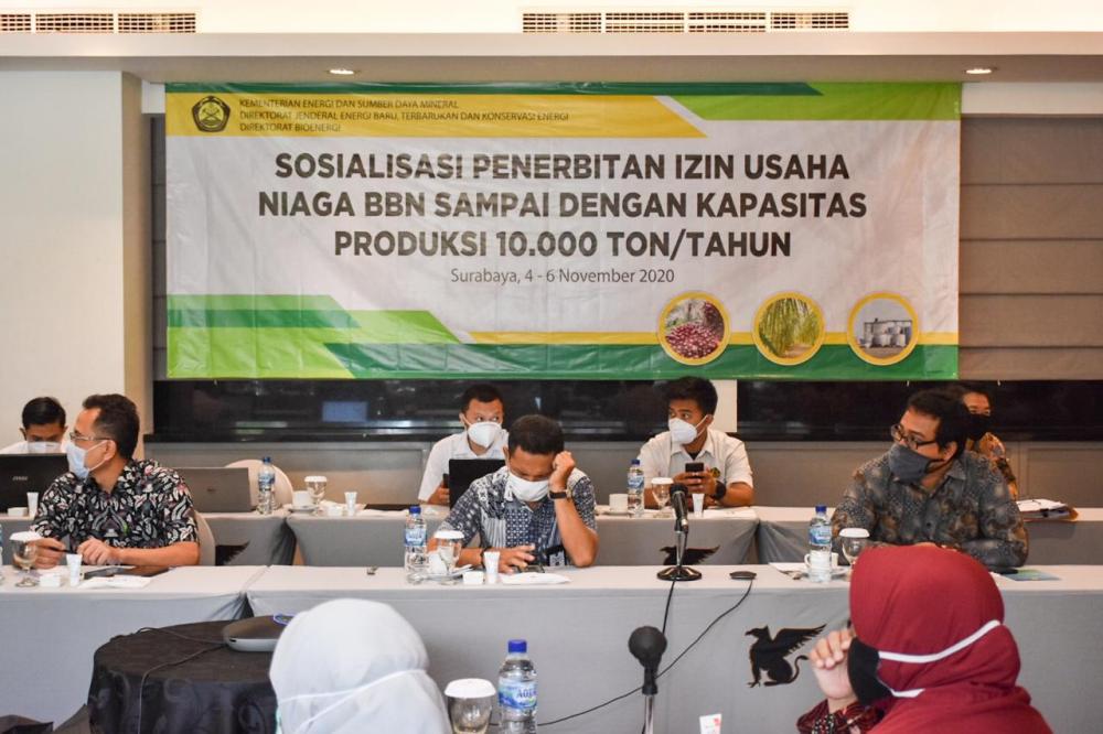 Peningkatan Peran Serta Pemda dalam Penerbitan Izin Usaha Niaga BBN