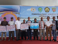 Perdana, Bantuan Konkit Gratis Bagi Nelayan Kota Samarinda