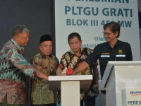 Perkuat Sistem Kelistrikan Jawa-Bali, Menteri ESDM Resmikan PLTGU Grati (450 MW)