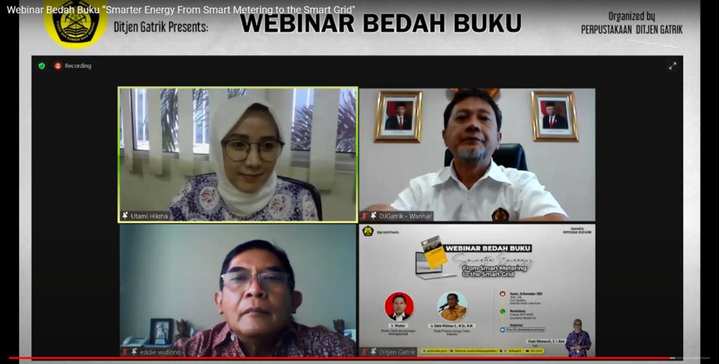 Perpustakaan Ditjen Gatrik Kembali Gelar Webinar Bedah Buku