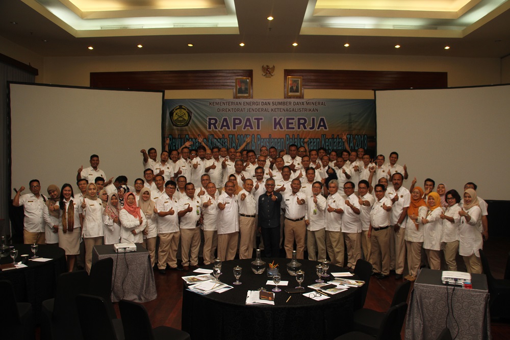 Persiapkan Kegiatan Tahun 2018, Ditjen Gatrik Gelar Raker Awal Tahun