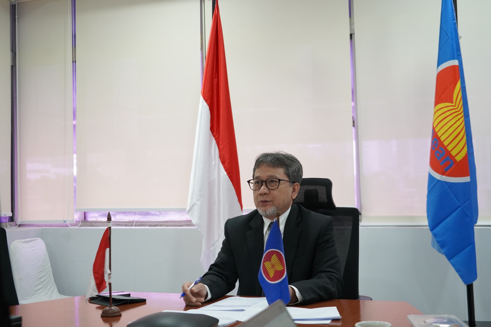 Pimpin AERN Working Group 2 Meeting, Indonesian Alternate (SOE) Leader Ajak Seluruh Delegasi Lanjutkan Kerja Keras