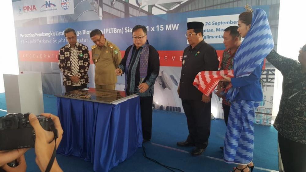 PLTBm Siantan, PLT Biomassa Swasta Pertama di Kalimantan Barat