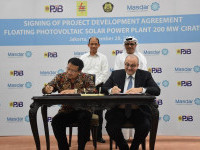 PLTS terapung pertama di Indonesia segera dibangun