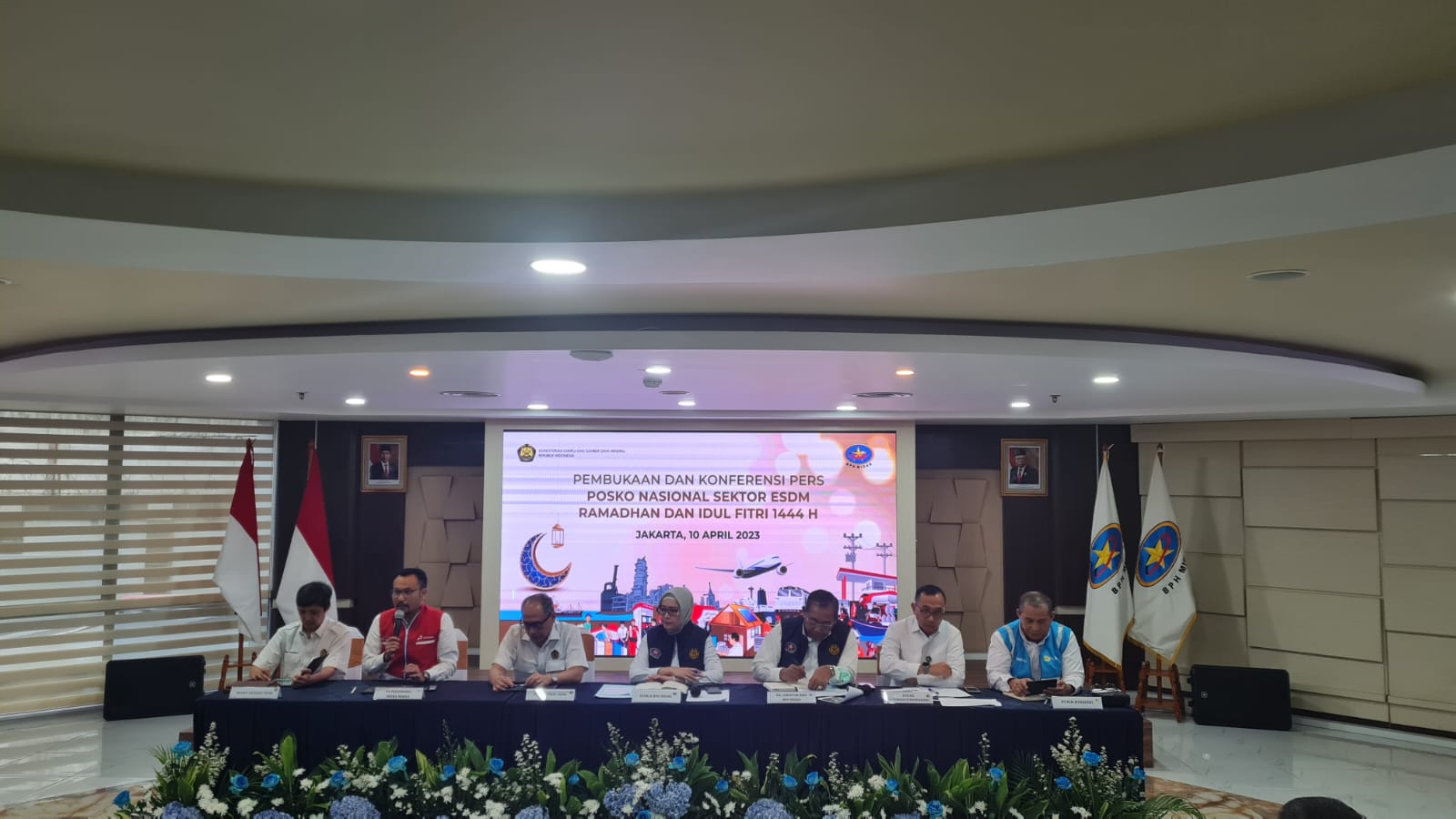 Posko Nasional Sektor ESDM Dibuka, Pasokan Listrik Dipastikan Aman