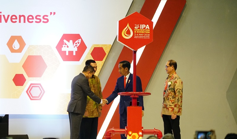 Presiden Joko Widodo Buka Konvensi dan Pameran IPA Ke 42