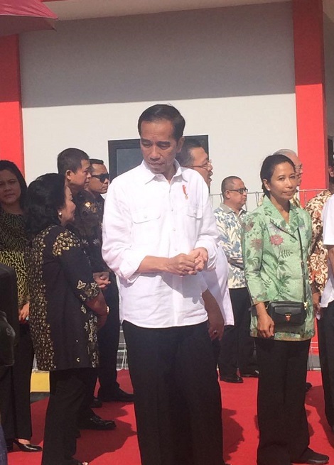 Presiden Jokowi Resmikan 17 Titik Penyalur BBM Satu Harga