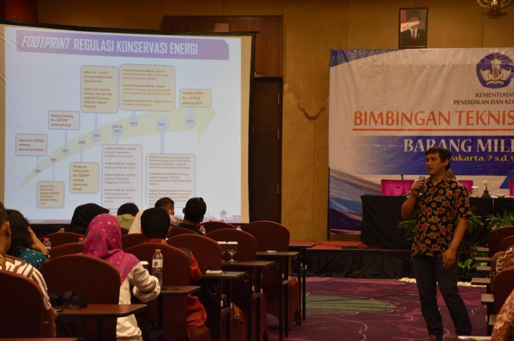 Prinsip Efisiensi Energi Ditularkan Bagi Para Pengelola Barang Milik Negara